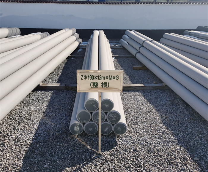 榆阳190×12米钢筋混凝土水泥电线杆